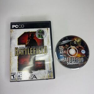 Battlefield 2 Deluxe‎ Edition PC CD ROM Game with Vietnam Expansion Pack